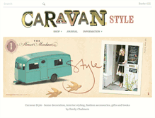 Tablet Screenshot of caravanstyle.com